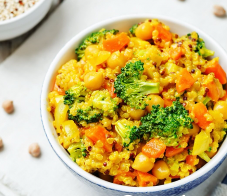 Recette de Bowl de légumes au curry