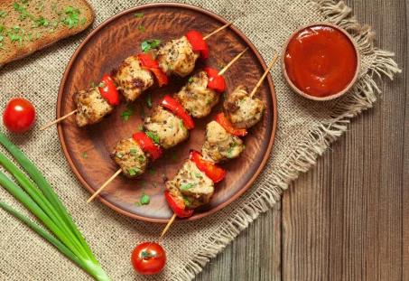 Brochettes Healthy pour BBQ