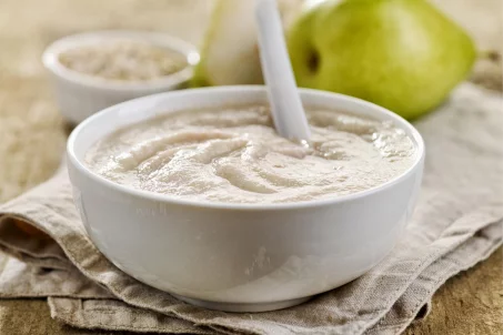 L'overnight porridge poire-cannelle