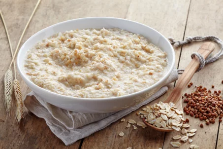 Le porridge à l'érable nourrissant