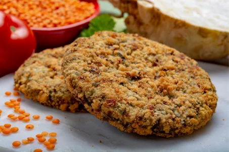 Les galettes lentilles quinoa