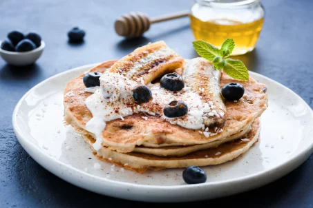 Pancakes minceur au flocons d'avoine