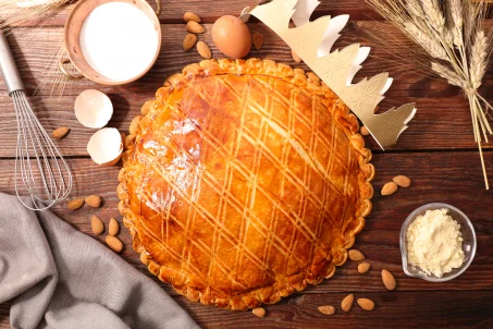 Recette de la galette des rois légère