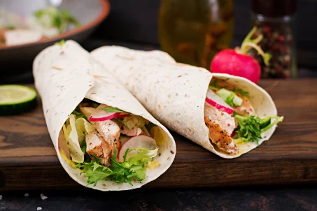 Recette de wrap au poulet