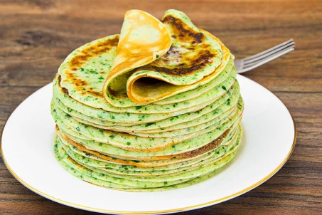 Recette des blinis d'épinards