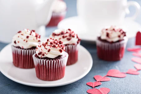 Recette des cupcakes rose bonbon à la betterave