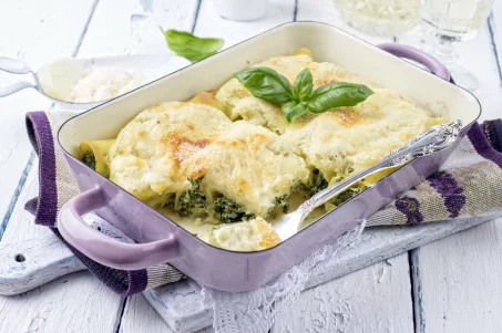 Recette des lasagnes à la ricotta et aux épinards