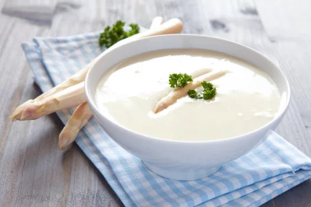 Recette du velouté d'asperges blanches