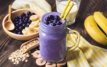 Smoothie baies vanille