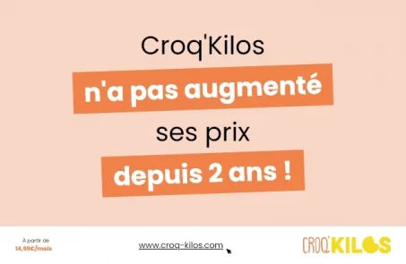 Pourquoi Croq’Kilos n’a pas augmenté ses prix depuis 2 ans