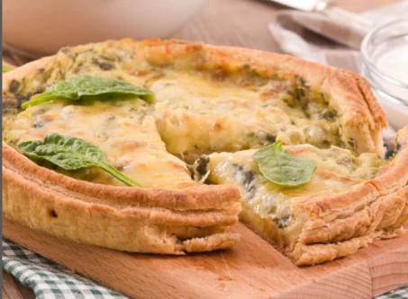 La recette de notre quiche végétarienne