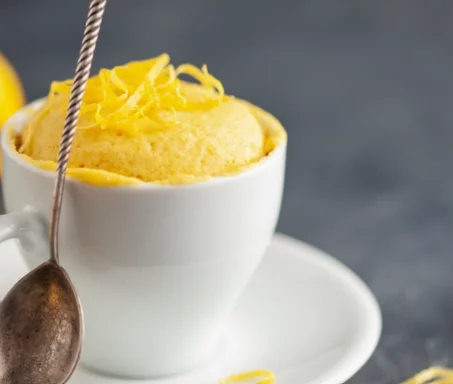 Recette de notre Mug Cake au citron