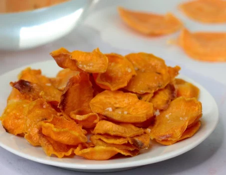 Recette de chips de patate douce