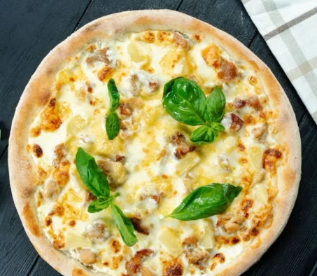 Recette de pizza blanche