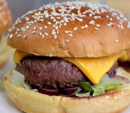 Recette du cheeseburger Croq'Kilos