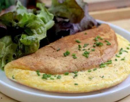 Recette d'omelette soufflée au fromage