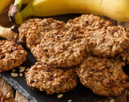 Biscuits d'avoine à la banane