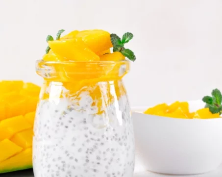 Recette de pudding de chia au lait de coco