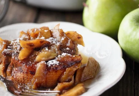 Recette de pain perdu aux pommes