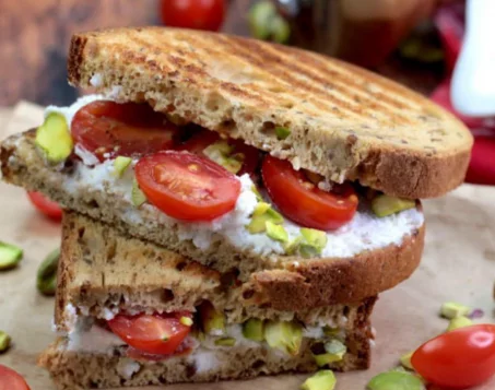 Recette de Sandwich Ricotta-Pistache