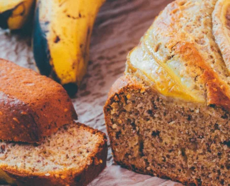 Recette de Banana Bread aux cacahuètes 