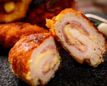 Cordon bleu bacon-poulet