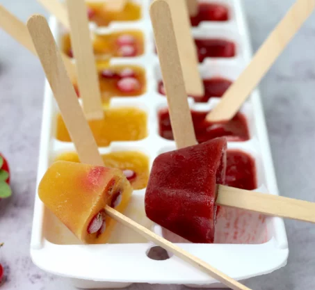 Recette des sucettes givrées aux fruits 