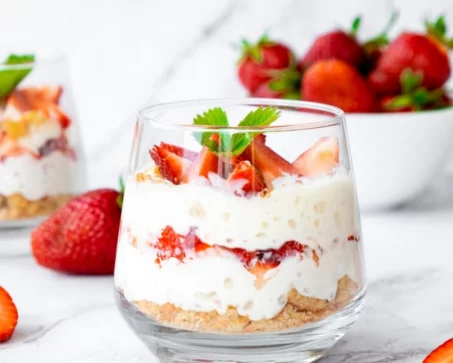 Recette de fraises à l'anglaise 