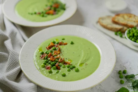 10 recettes légères aux petits pois