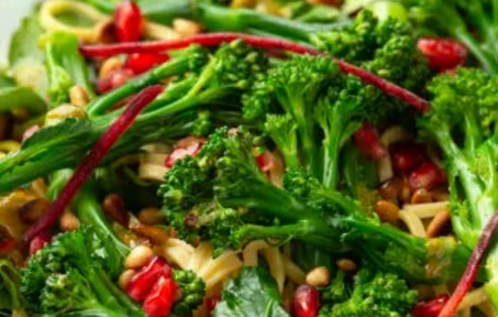 Recette de salade de brocoli à l'asiatique