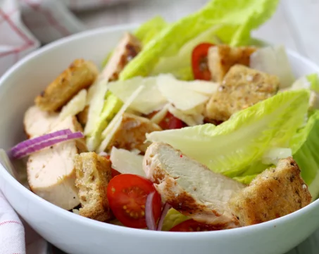 Recette de salade césar légère