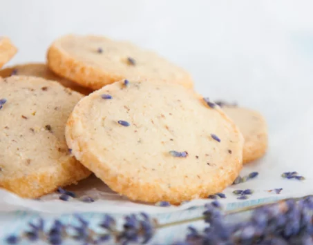 Recette de sablés à la lavande et au citron 