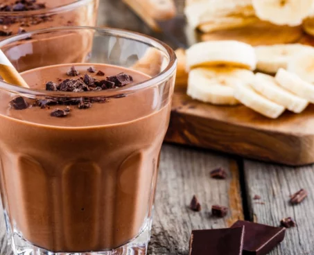 Recette de Smoothie chocolat café