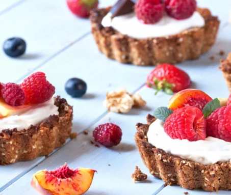 Recette de Tartelette au granola