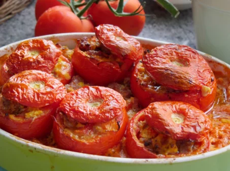 Recette de tomates farcies au boeuf 