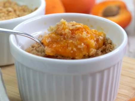 Recette de Crumble aux abricots