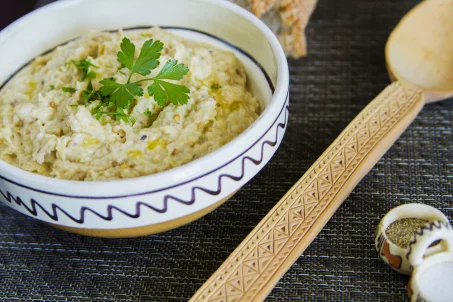 Comment faire un caviar d'aubergine léger ? 