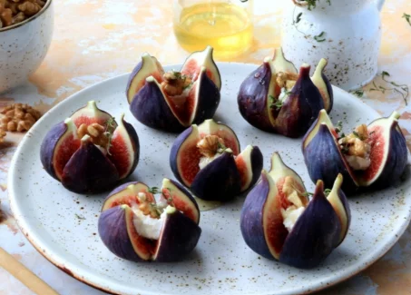 Recette de figues farcies⁣  ⁣