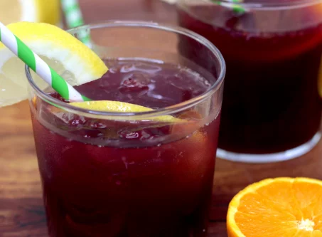 Recette de sangria légère