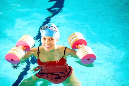 Un entraînement pratique pour se muscler dans l'eau 