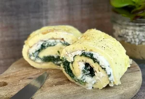 Recette d'omelette roulée