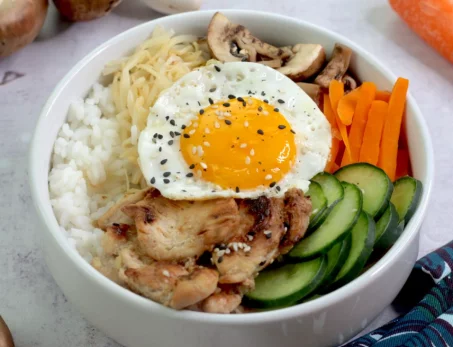 Recette de Bibimbap coréen