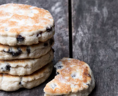 Recette de  Welsh cake sans gluten⁣