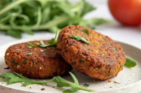 Recette de Galettes de lentilles corail⁣