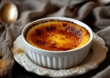 Recette de crème brûlée à la patate douce