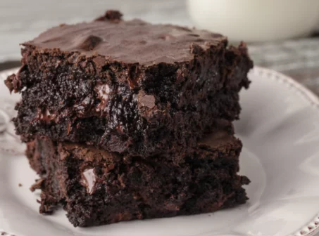 Recette de Brownie au chocolat léger