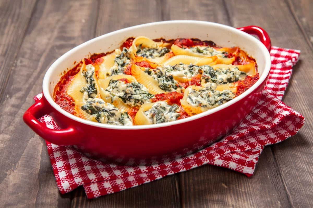 Recette Conchiglioni farcis au bleu