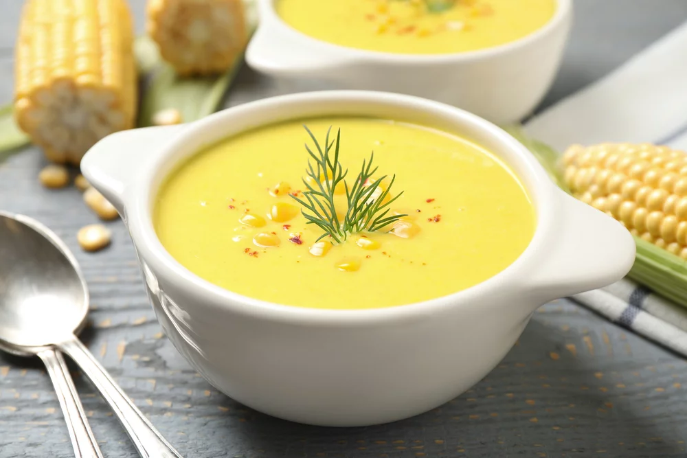 Recette Velouté de maïs