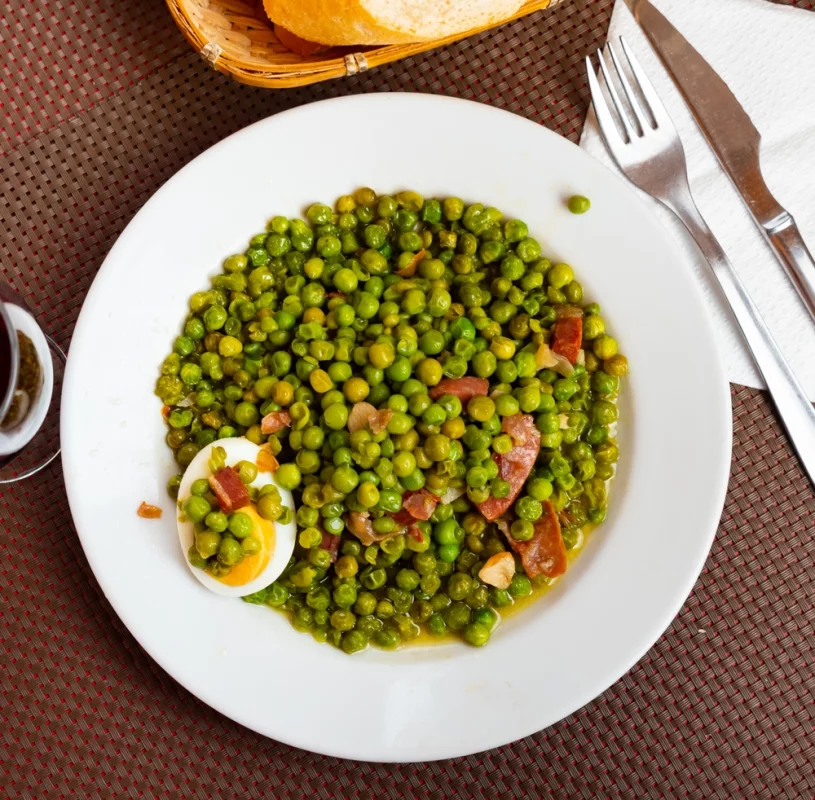 Recette Petits pois gourmands