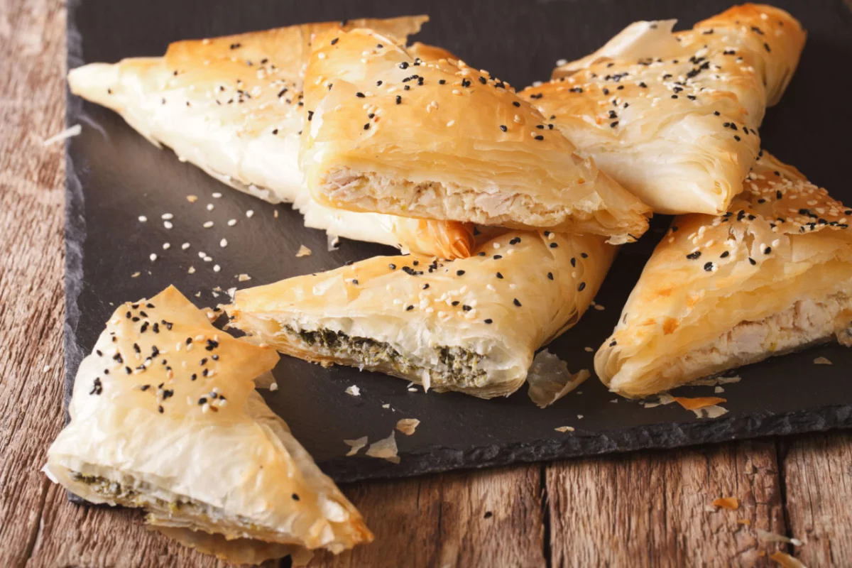 Recette Brick épinard et poulet